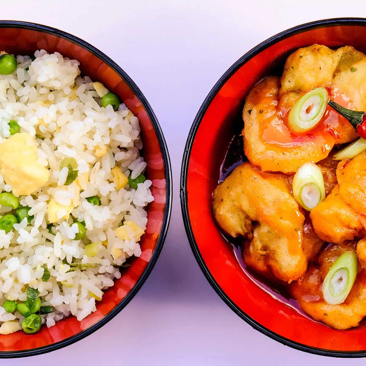 How to make Egg Fried Rice And Sweet Chili Sauce Recipe