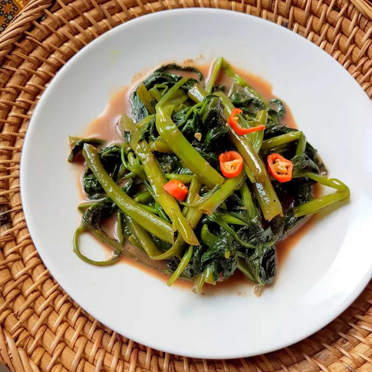 How to make Kangkung Belacan Recipe