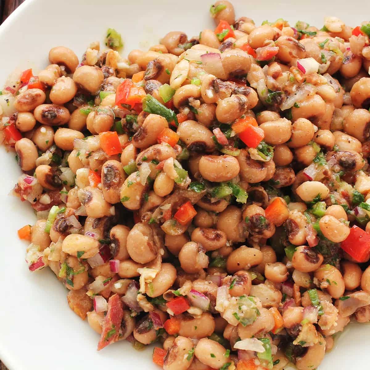 How to make Black Eyed Peas Salad With Vinaigrette Dressing Recipe