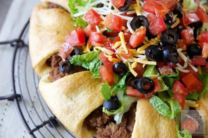 The Pampered Chef Taco Ring