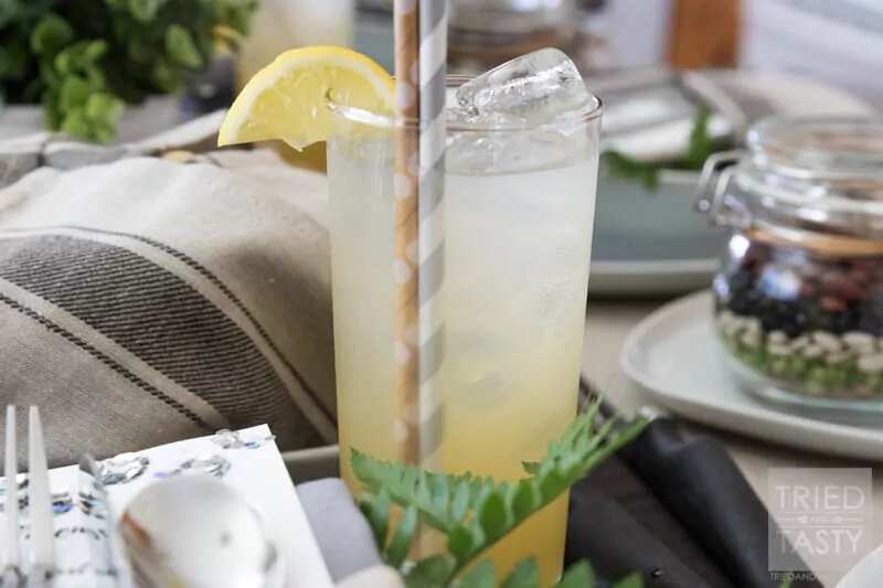How to make Vanilla Rosemary Lemonade Recipe