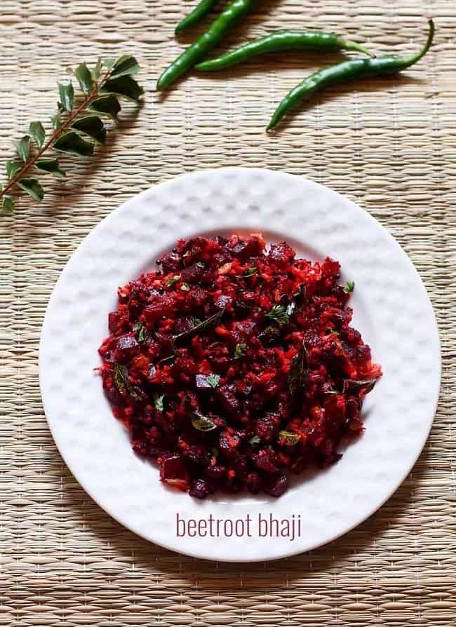 How to make Beetroot Sabzi Recipe