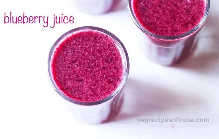 How to make Blueberry Juice Recipe