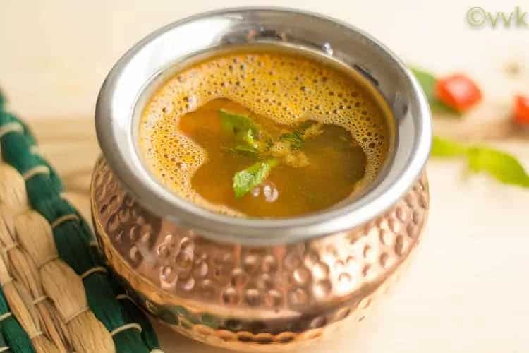 How to make Instant Pot Mint Rasam Recipe