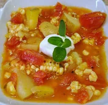September Corn And Potato Chowder
