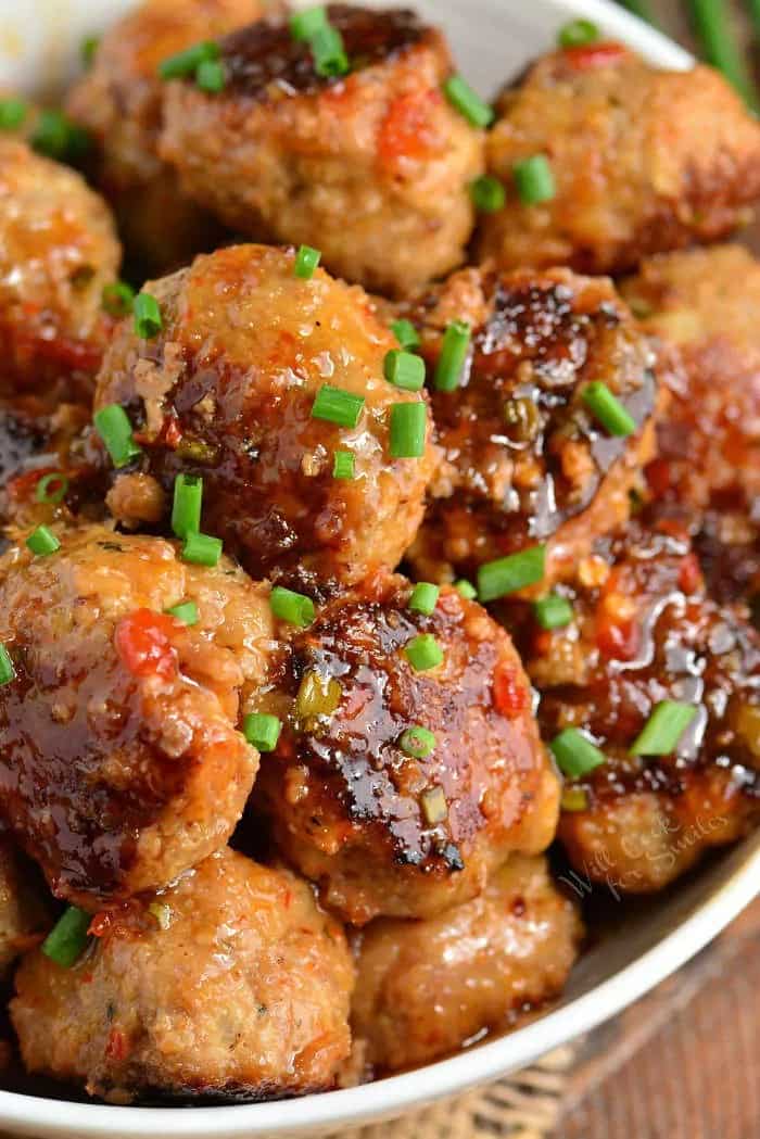 How to make Sweet Chili Turkey Meatballs Recipe