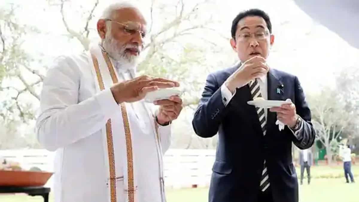 PM Modi Treats Japanese PM Fumio Kishida To Desi Street Food