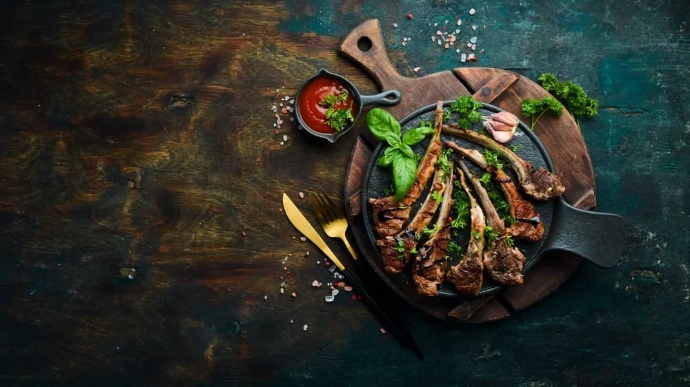 Bakra Eid 2023: Savour Lamb Chops With Aloo Tikki Platter