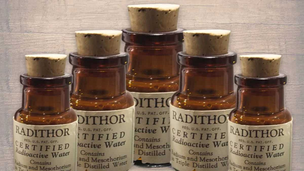Radithol An Energy Drink That Was Actually Radioactive