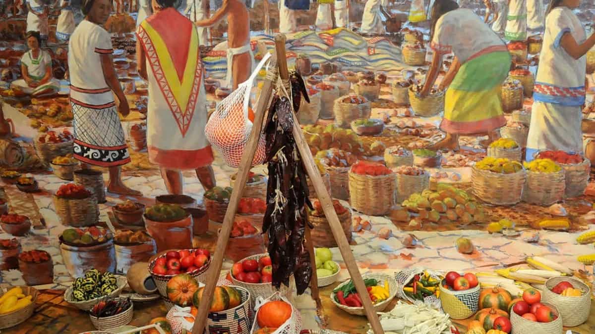 Aztec Offering Food Aztec Cuisine Origins: How Ancient Mesoamericans Cooked