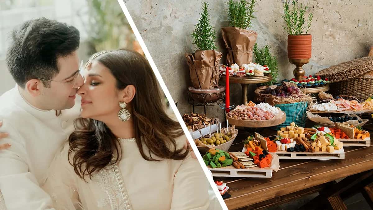 Parineeti And Raghav's Engagement Menu Was A Lavish Affair  