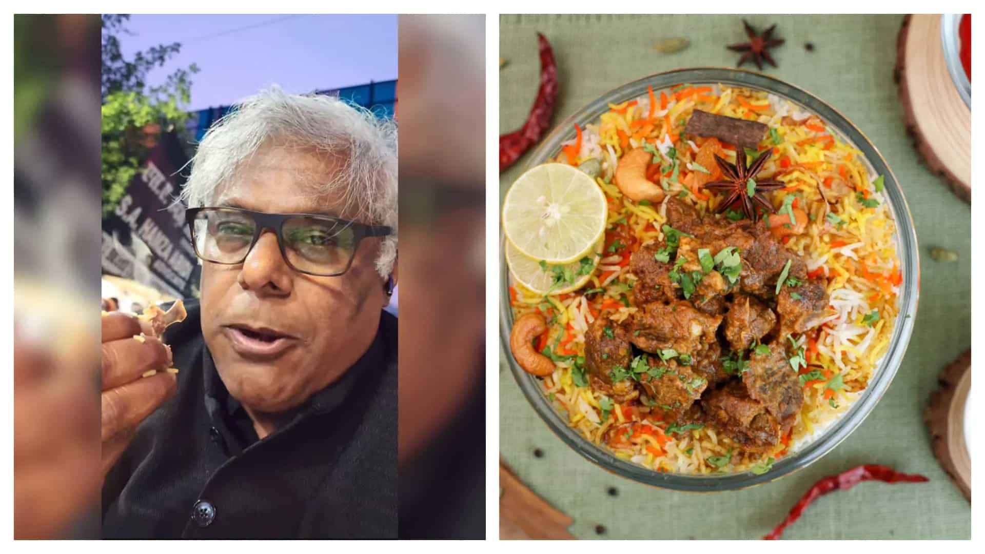 Ashish Vidyarthi Enjoys Lucknowi Mutton Biryani Cooked In Milk At This Spot