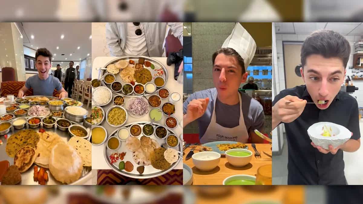 Chef Eitan Bernath Enjoys Vegetarian Thali, Breakfast In Mumbai