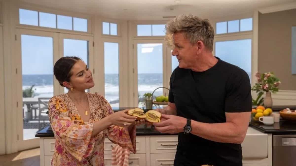 Gordon Ramsay & Selena Gomez Discuss Favourite Snacks Over A Delicious