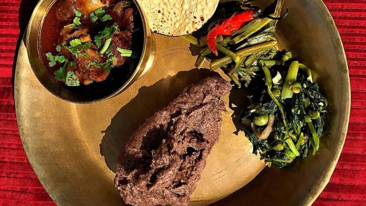 Dhedo Set Nepali Dhindo Is A Nutritious Millet-Based Rice Alternative