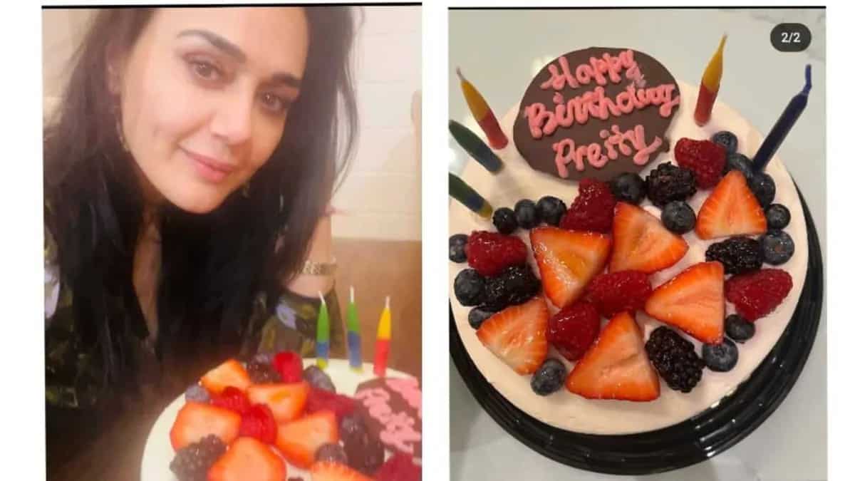 Preity Zinta Celebrates Her 49th Birthday With A Delicious Cake 