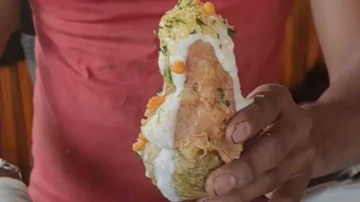 Viral: Nagpur’s Street Vendor Selling Bahubali Pani Puri