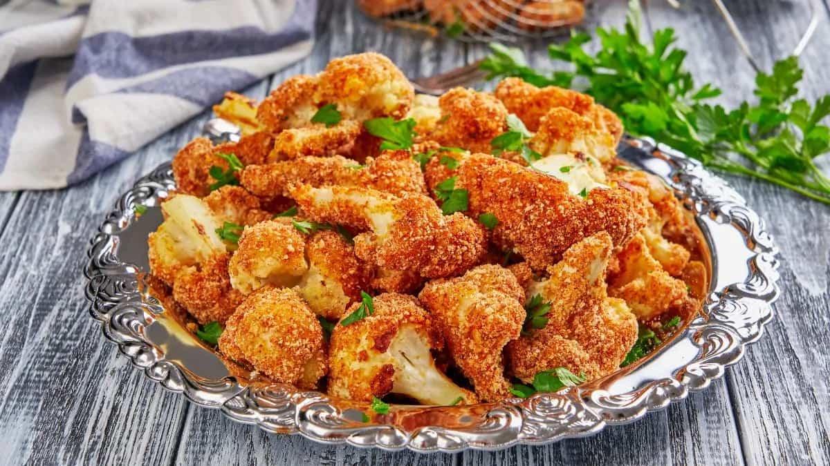 Curried Cauliflower Nuggets, A Vegan Snack With A Twist