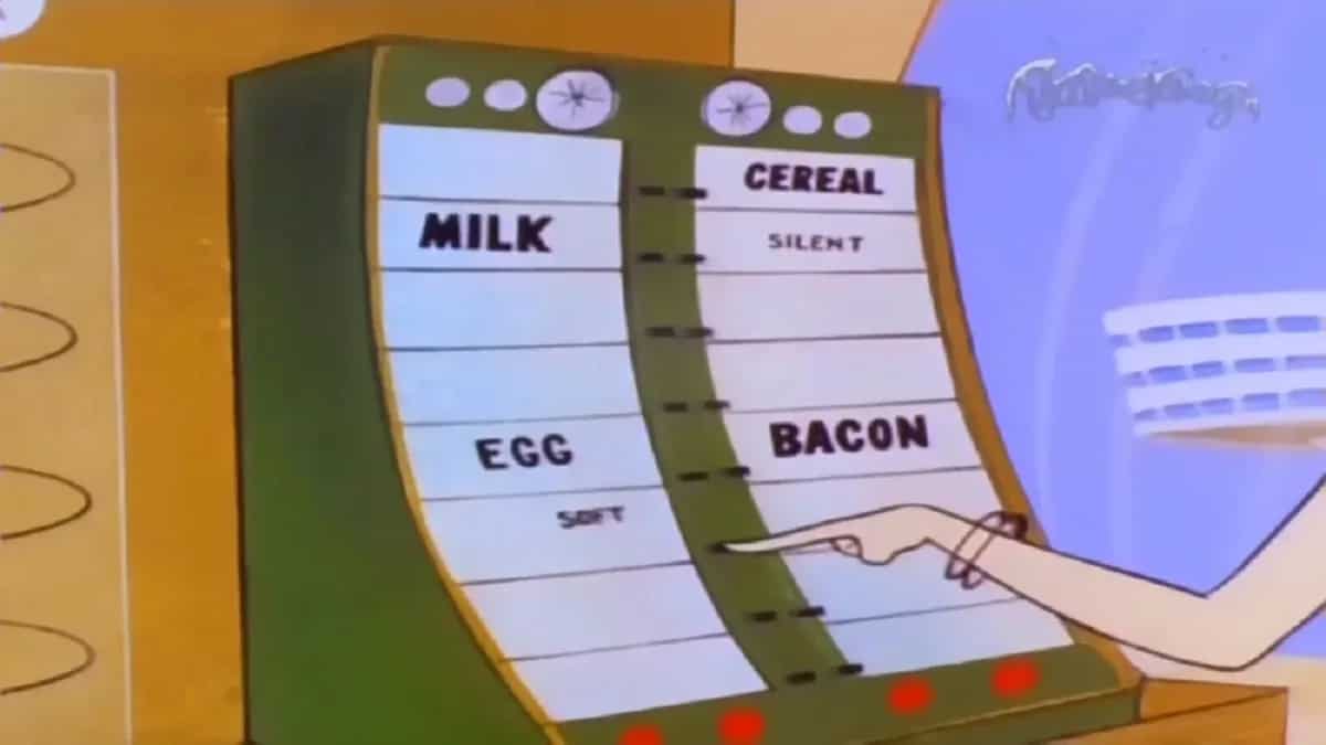 Jetsons Food Machine Foodarackacycle To Menulator, How The Jetsons' Meals Were Made
