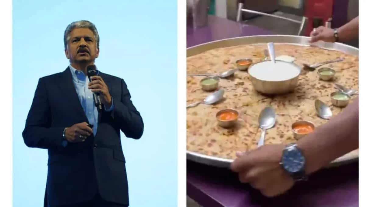 Anand Mahindra's Post On A Giant Paratha-Making Video Goes Viral