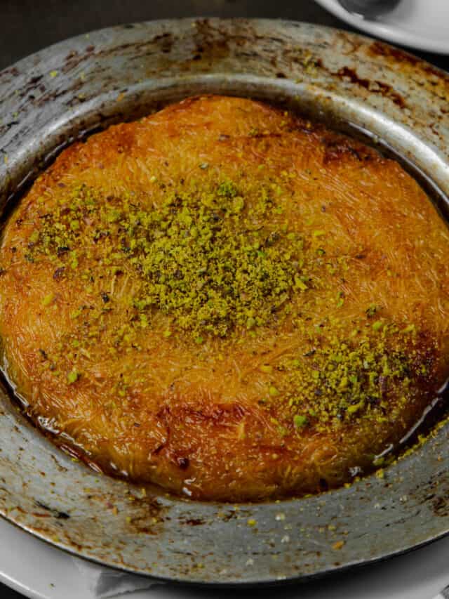 Easy Steps To Make Arabic Sweet Kunafa At Home