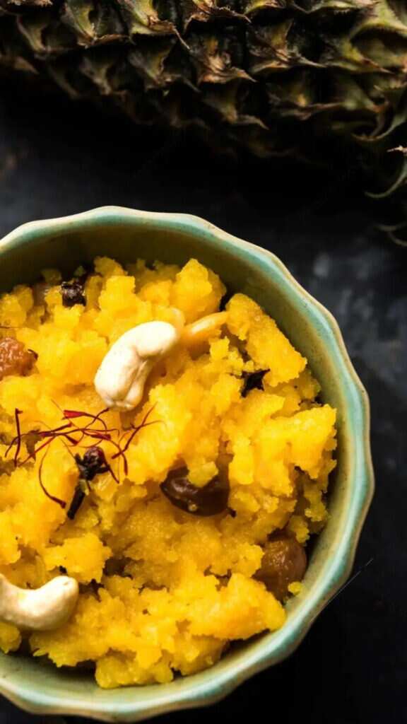 Bhai Dooj Special Pineapple Sheera Recipe