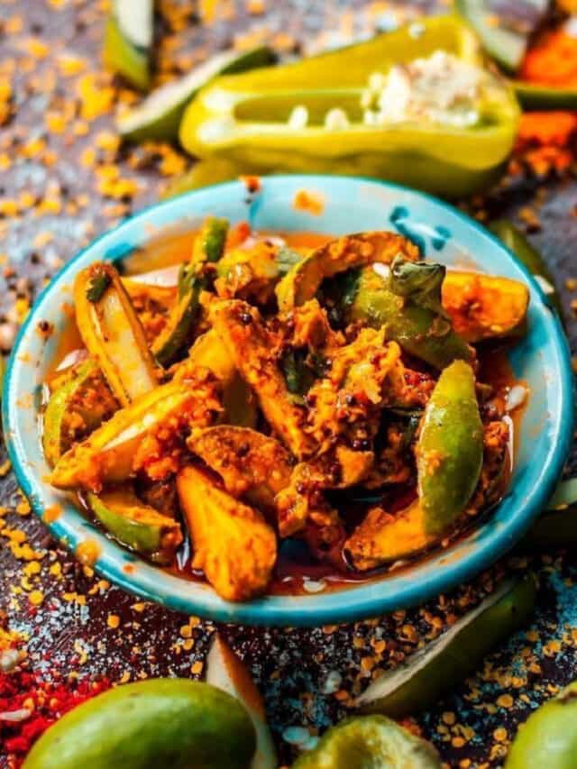 Quick And Easy Raw Mango Pickle Recipe