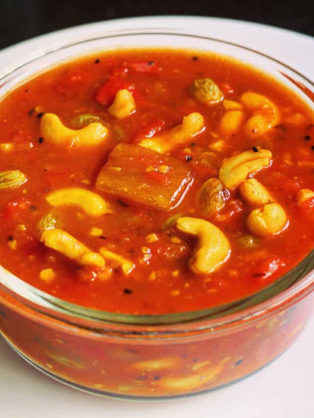 How To Make Sweet Bengali Tomato Chutney