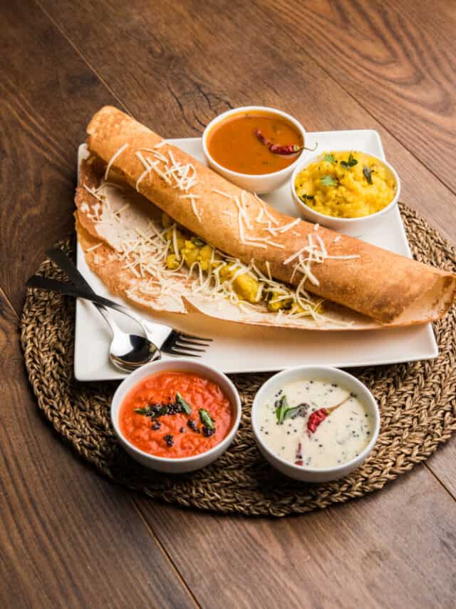 The Red Chutney Served With Dosas, Is Very Easy To Make!