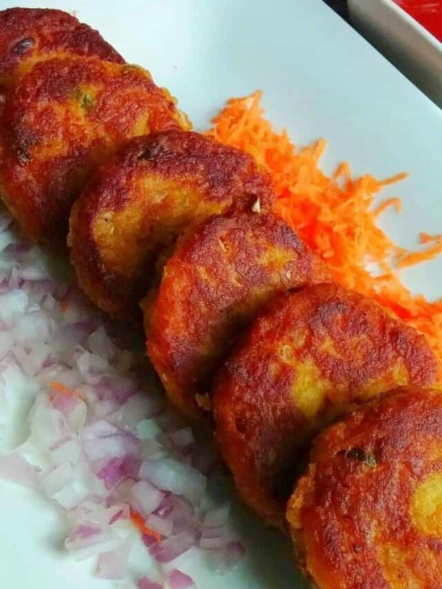 Sweet Potato Tikki For Winter