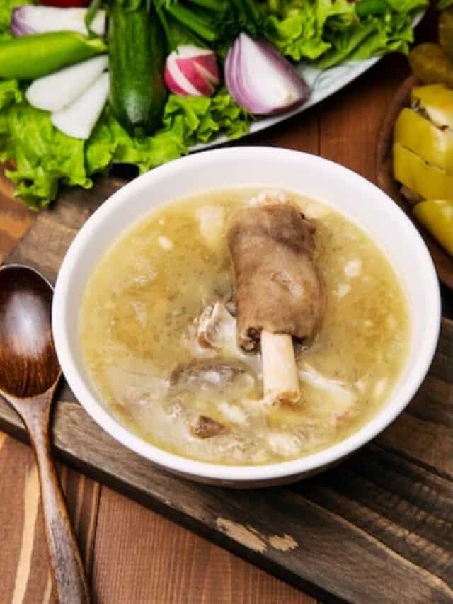 Winter Diet: How To Make Paya Soup