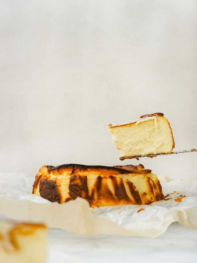 Basque Cheesecake Made Easy: Simply Blend Everything