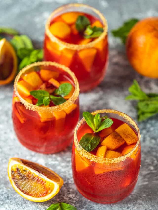 Rum Punch Cocktail The Tropical Taste Of Jamaica