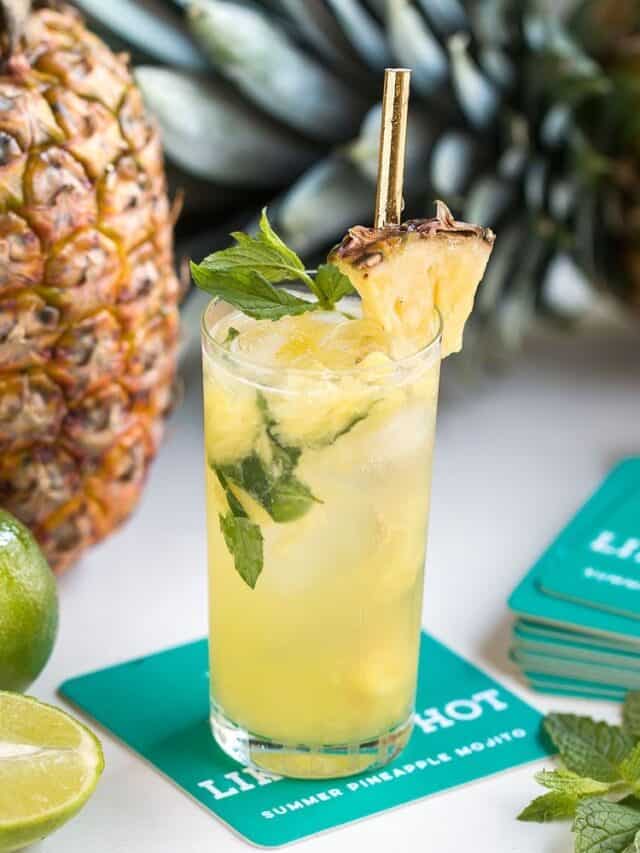 Grilled Pineapple Mojito Recipe You Would Love To Try