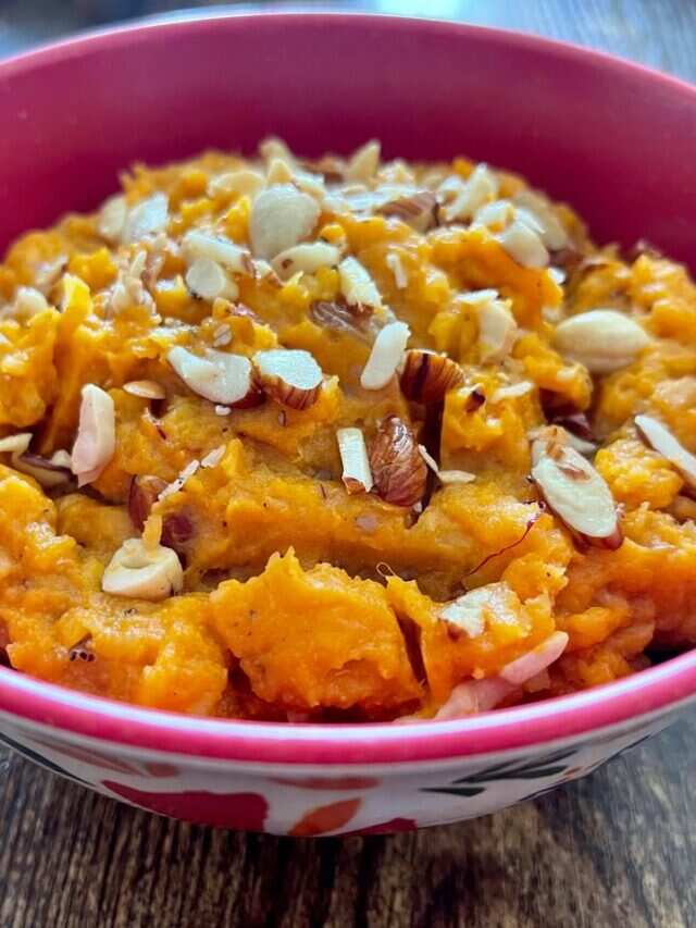 How To Make Buttery Soft Shakarkand Ka Halwa