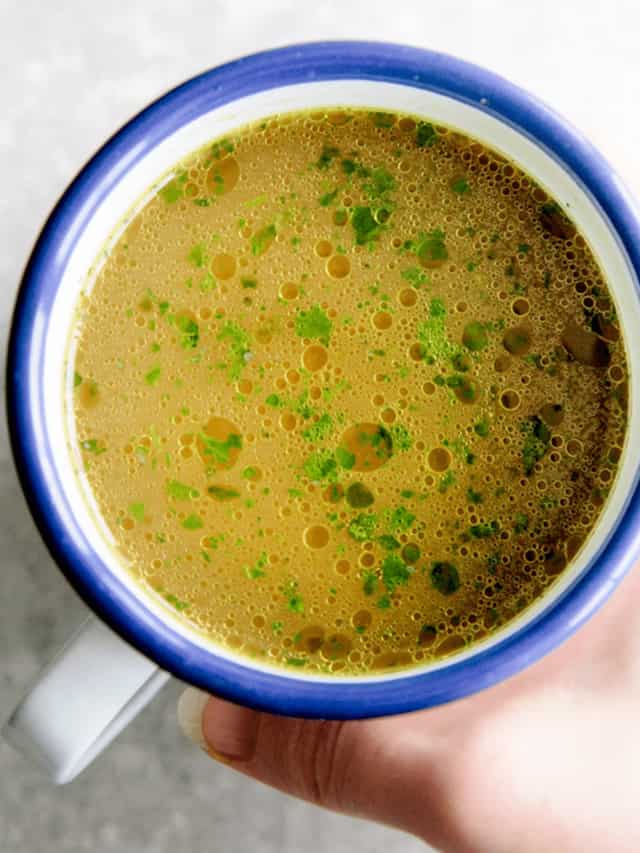 Soothing Bone Broth For Flu Weather