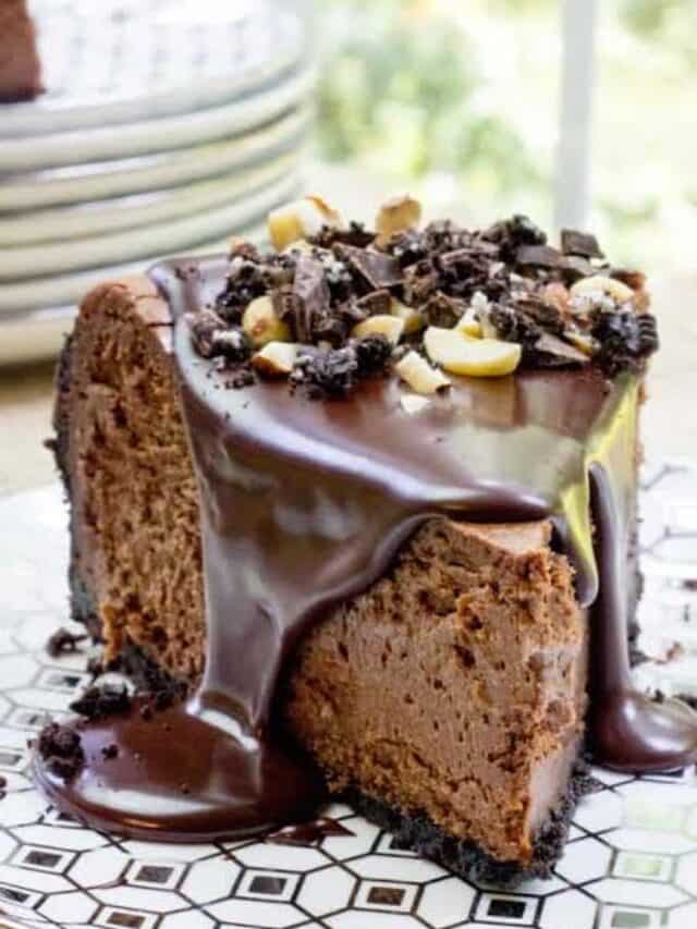 NoBake Chocolate Hazelnut Cheesecake For Lazy Days!