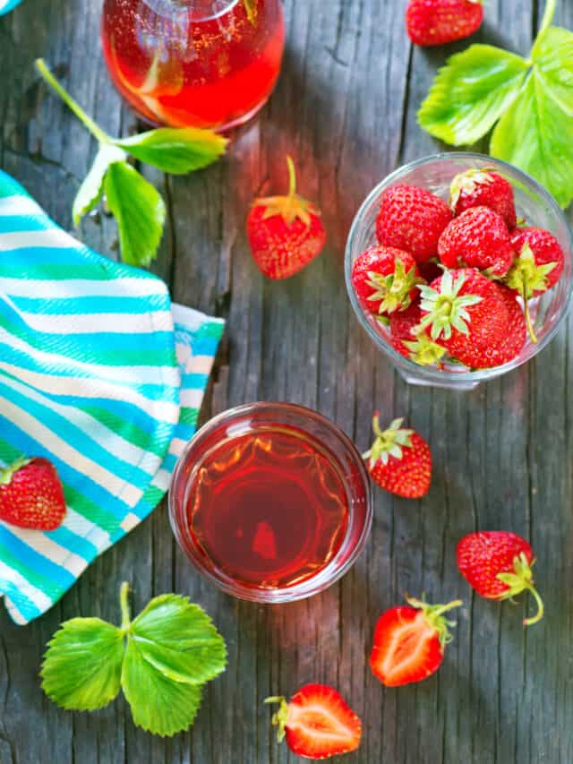 Make Sweet And Boozy Strawberry Liqueur At Home