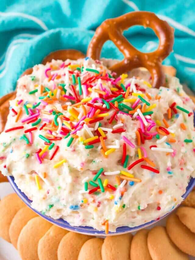 Funfetti Cake Dessert Dip For Sweet Endings To Meals