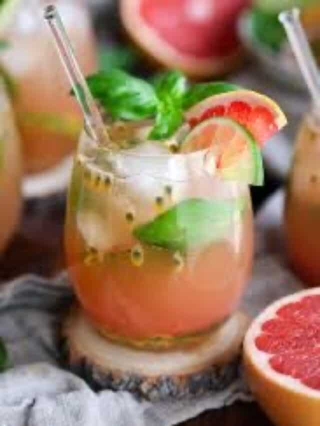 Summer Special Passion Fruit And Kombucha Spirit