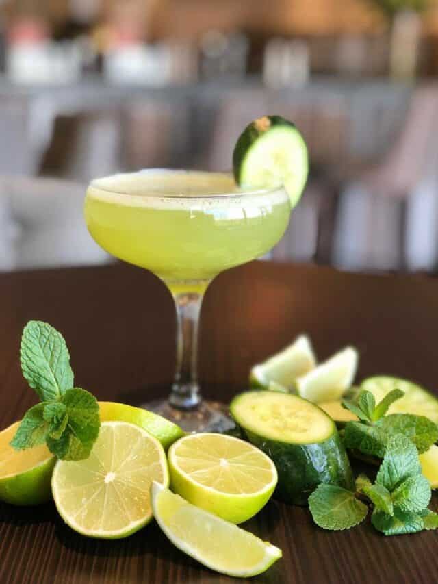 Cucumber Martini A Cooling Drink For Summer