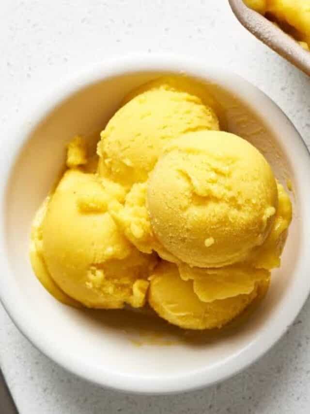 NoChurn Vegan Mango Ice Cream You Can Make At Home