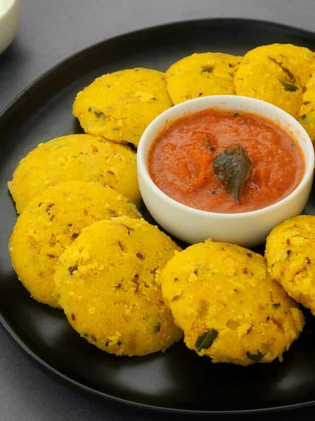 Instant Corn Rava Idli For A Meal Within Minutes