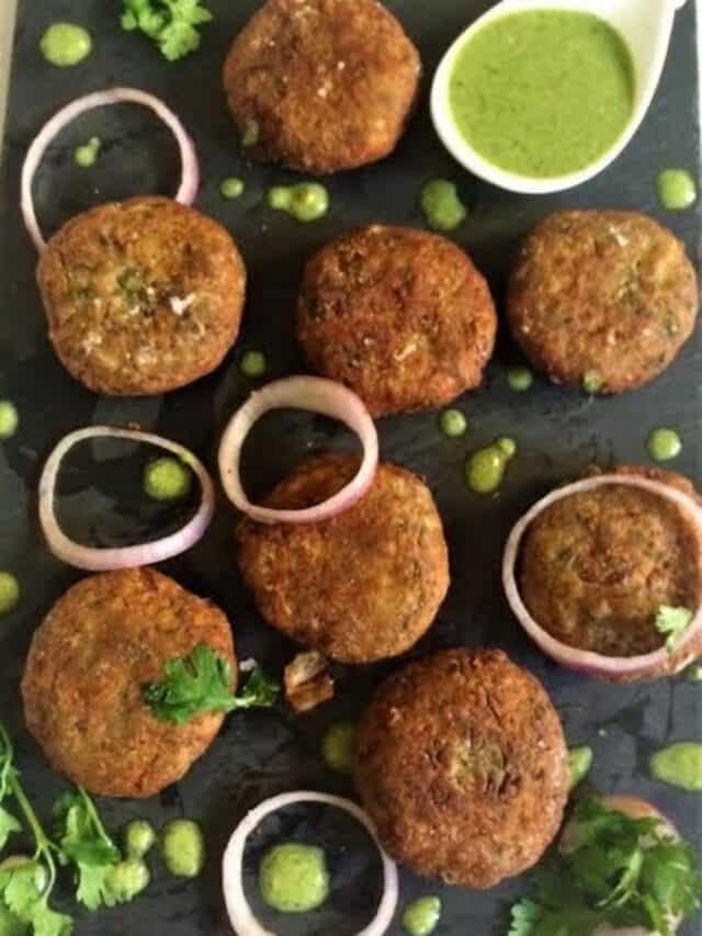Flavourful Indian Appetiser Vegetarian Shammi Kabab