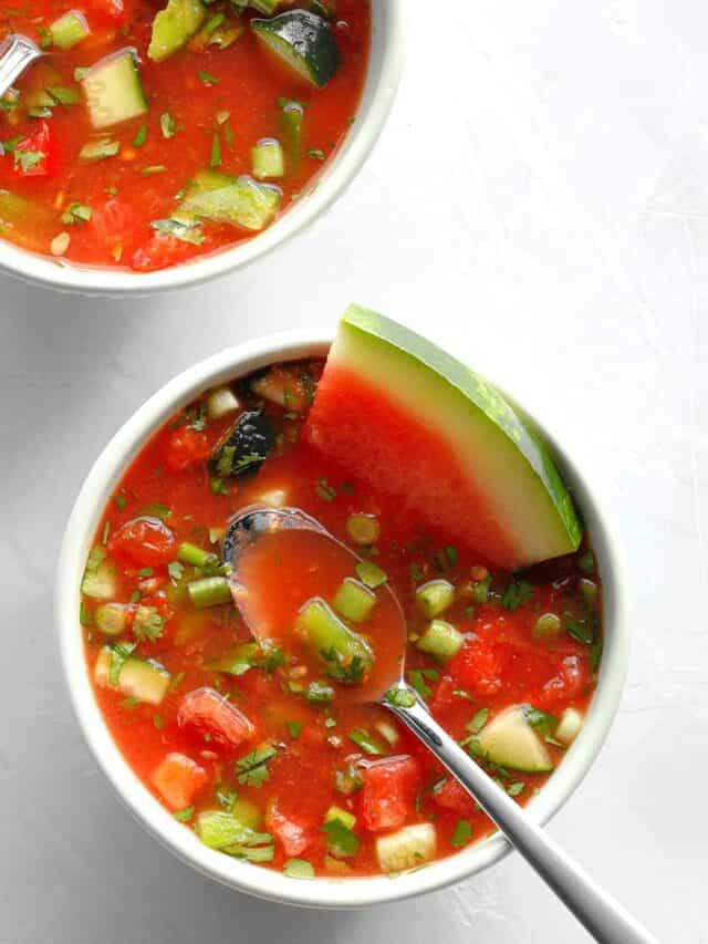 Cold Watermelon Gazpacho Your GoTo Soup For The Summer