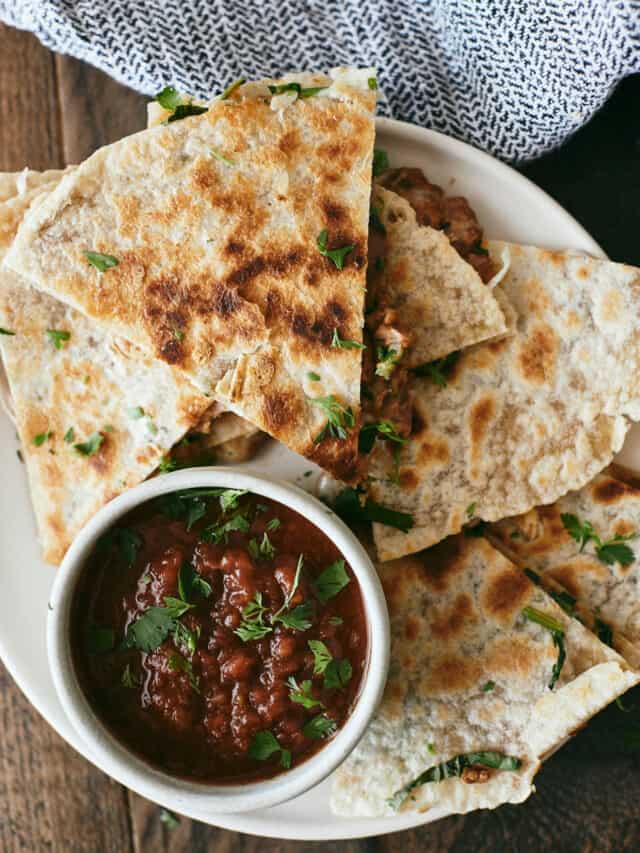 Healthy Rajma Quesadillas For Lunchbox Ideas