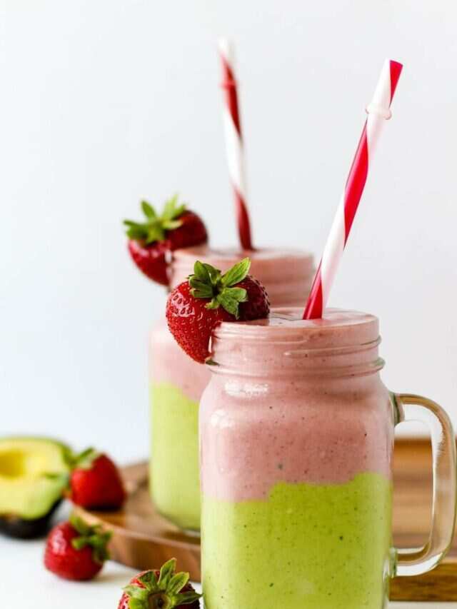 Strawberry Avocado Smoothie A Fruity Delight For Weight Gain