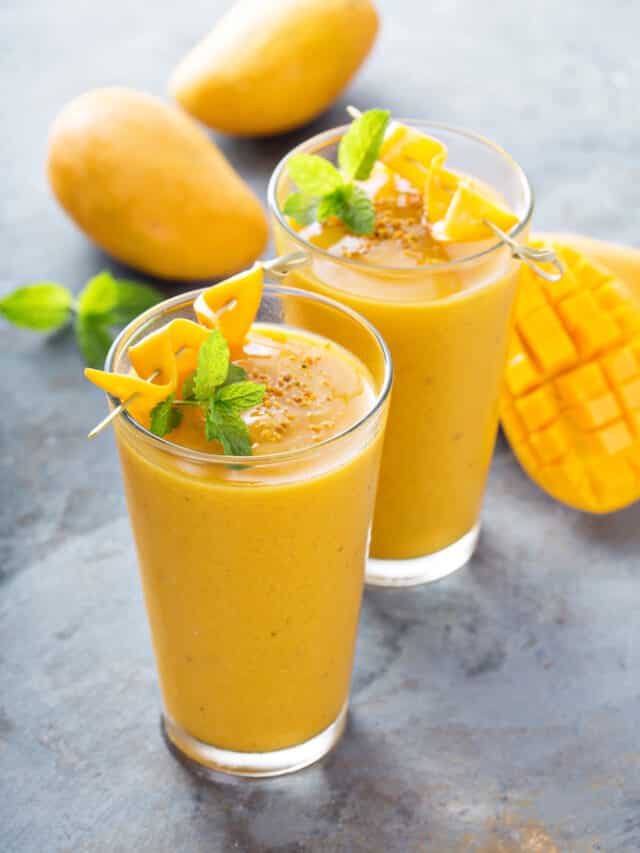Prepare Some Mango Smoothie For Weight Loss