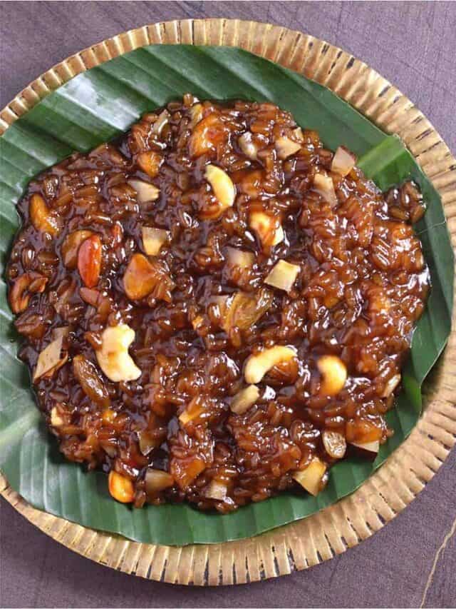 Kerala Nei Payasam A Decadent Buttery Rice Pudding