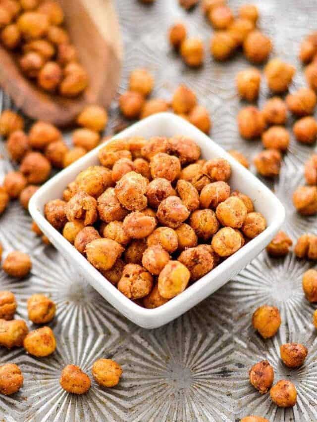 Air Fried Crispy Chickpeas A High Protein Snack For MidDay Cravings